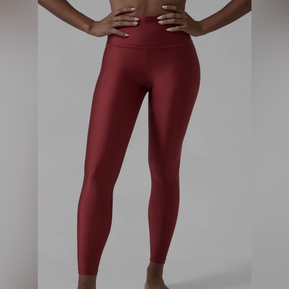 Athleta Elation Shine Tight Decadent Red Small